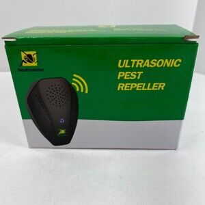 Neatmaster Ultrasonic Indoor Insect Repeller Electronic Plug In Pest Deterrent